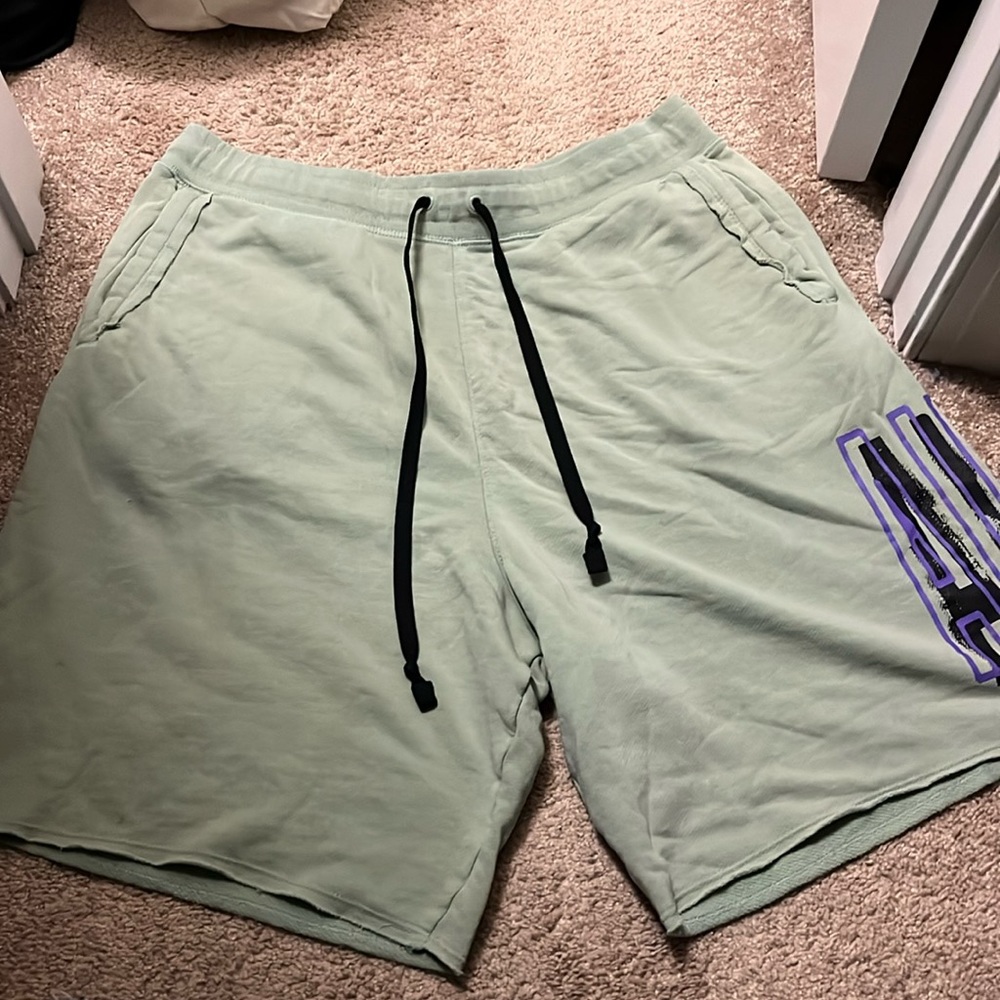 Nike Air Light Green Shorts- Large